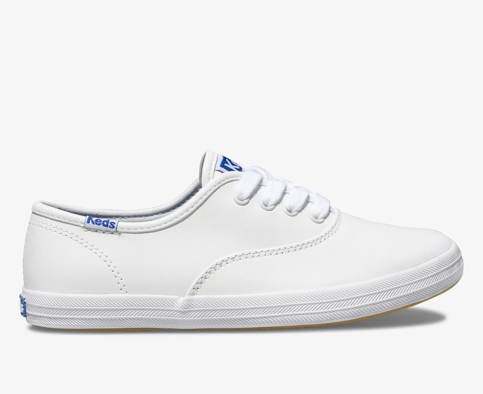 Keds Girls>Big Kid's Champion Cvo Sneaker Leather White Leather