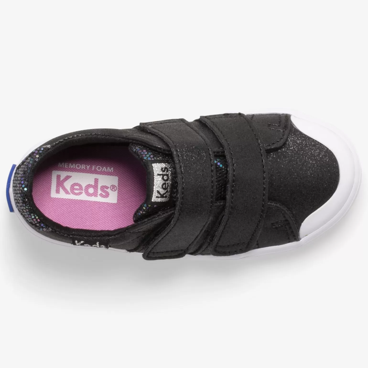 Keds Girls>Big Kid's Courtney Hl Sneaker Black