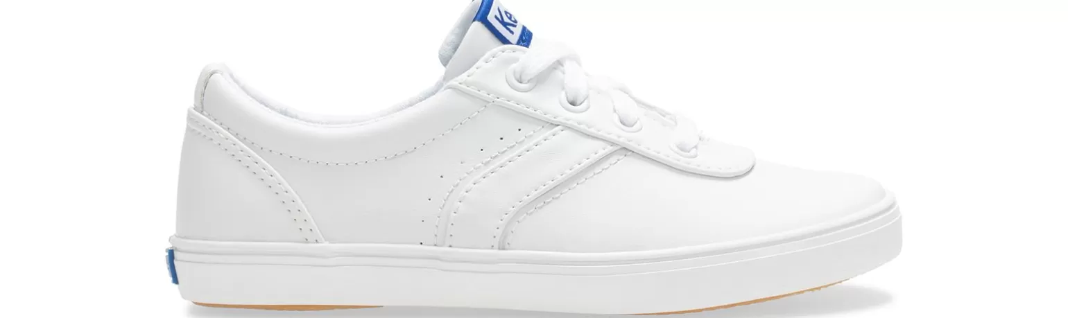 Keds Girls>Big Kid's Riley Sneaker White