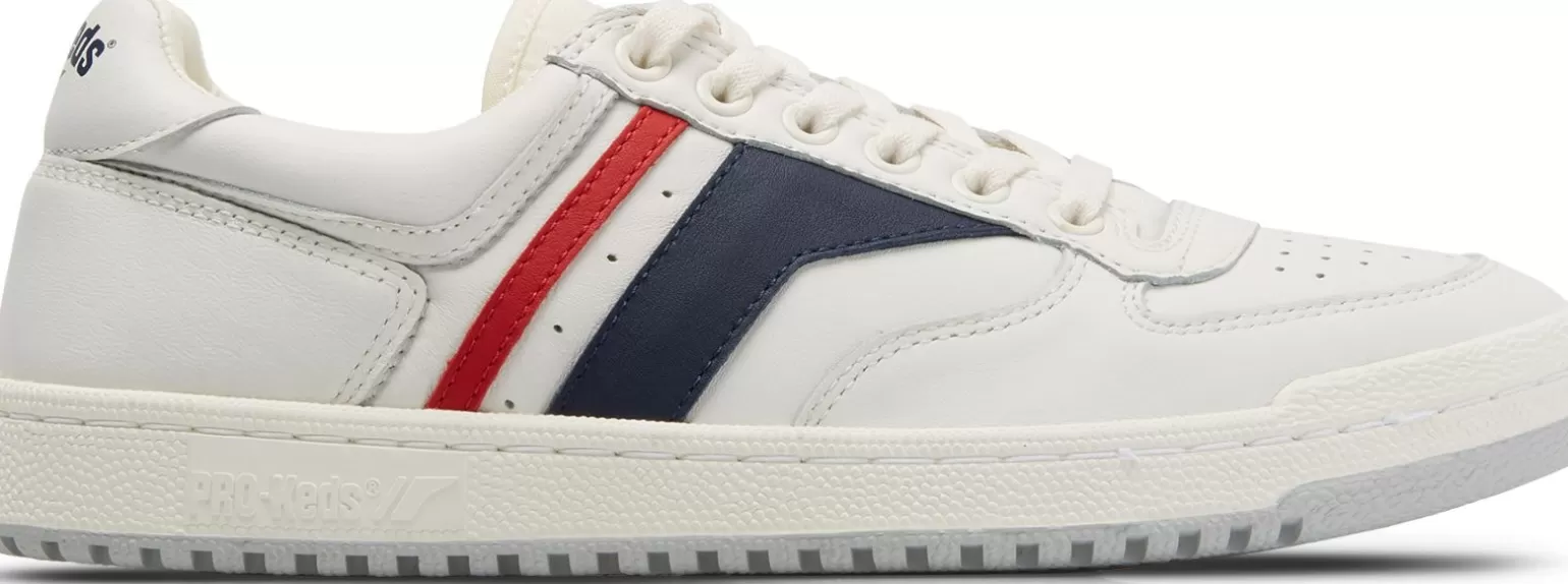 Keds Pro-Keds Adult>Men's Skyhawk Lo Leather White Blue Red