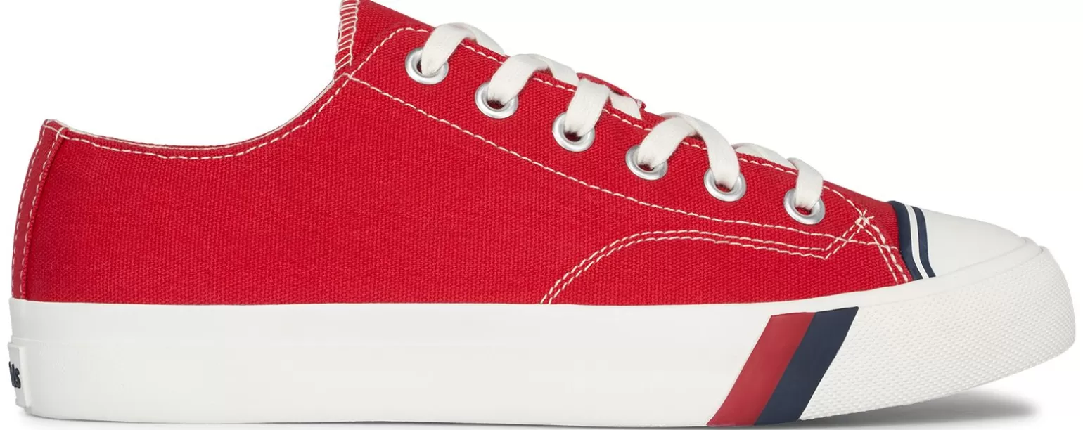 Keds Pro-Keds Adult>Unisex Royal Lo Canvas Sneaker Red