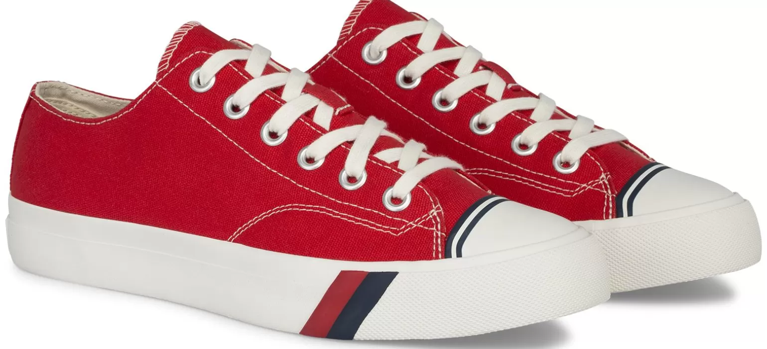 Keds Pro-Keds Adult>Unisex Royal Lo Canvas Sneaker Red