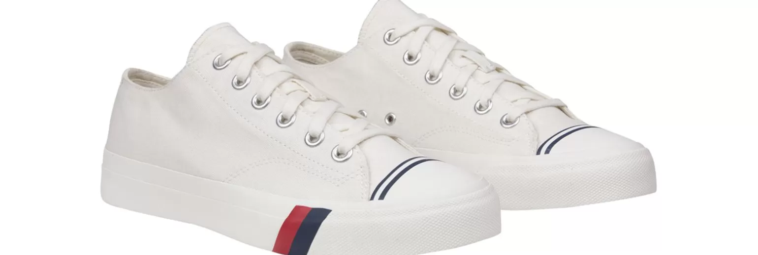 Keds Lace Ups>Unisex Royal Lo Sneaker White