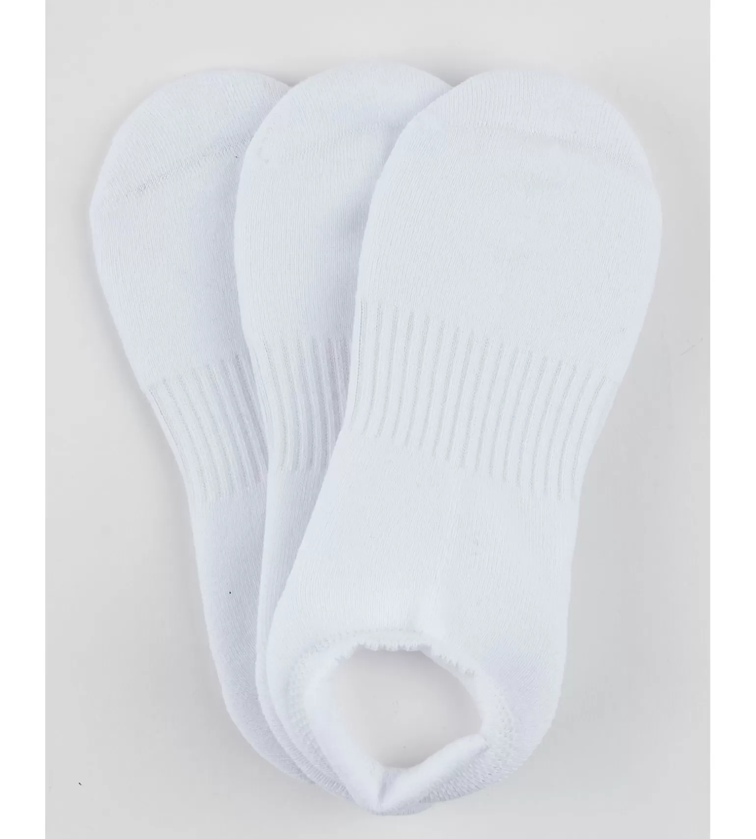 Keds Socks>Women's 3 Pk Low Cut Cushioned Liner Socks White