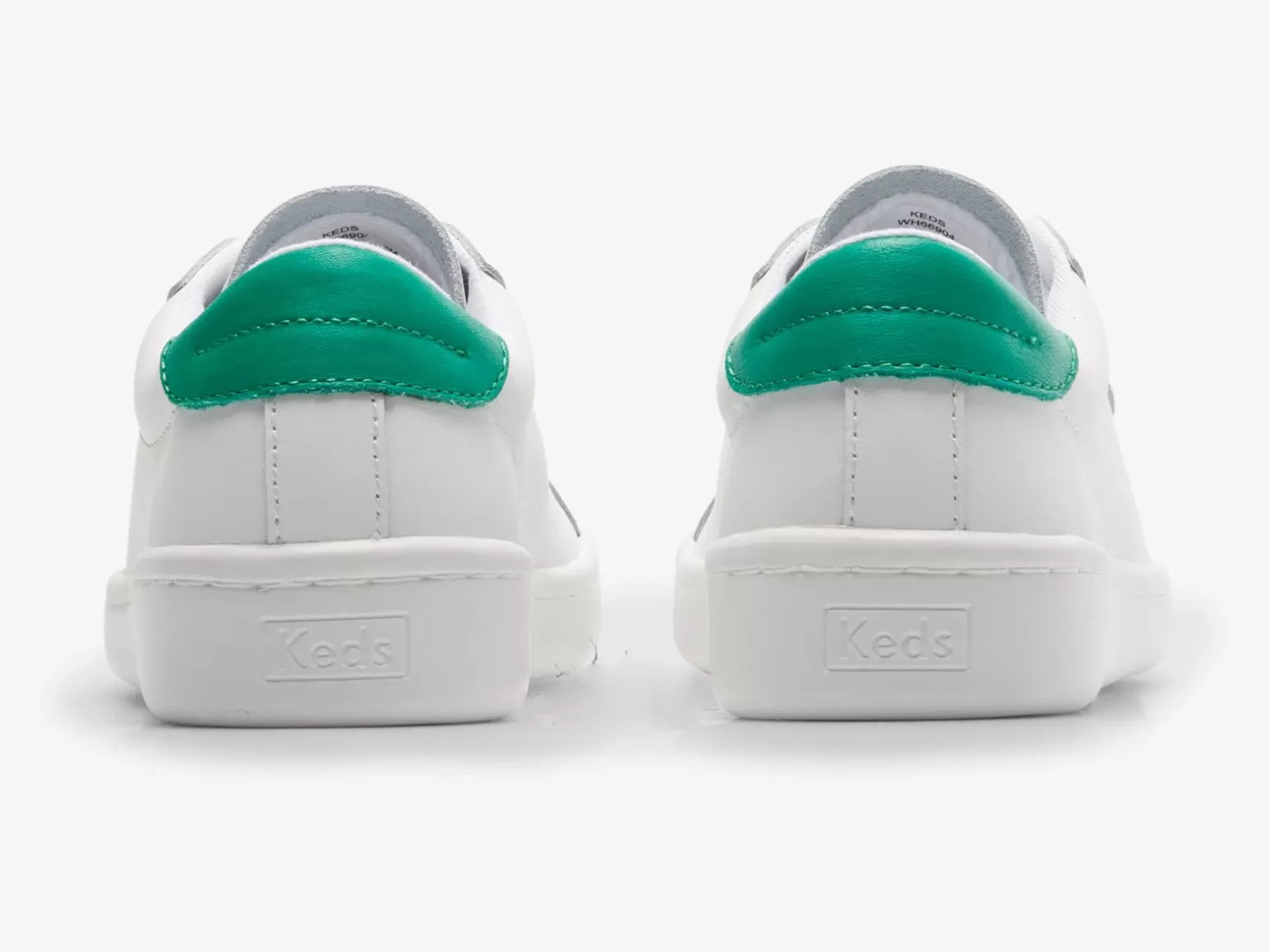 Keds Leather>Women's Ace Leather Sneaker White Green