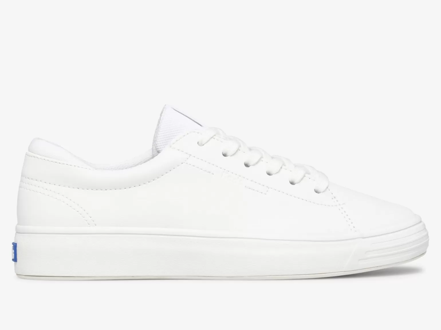 Keds Leather>Women's Alley Leather Sneaker White