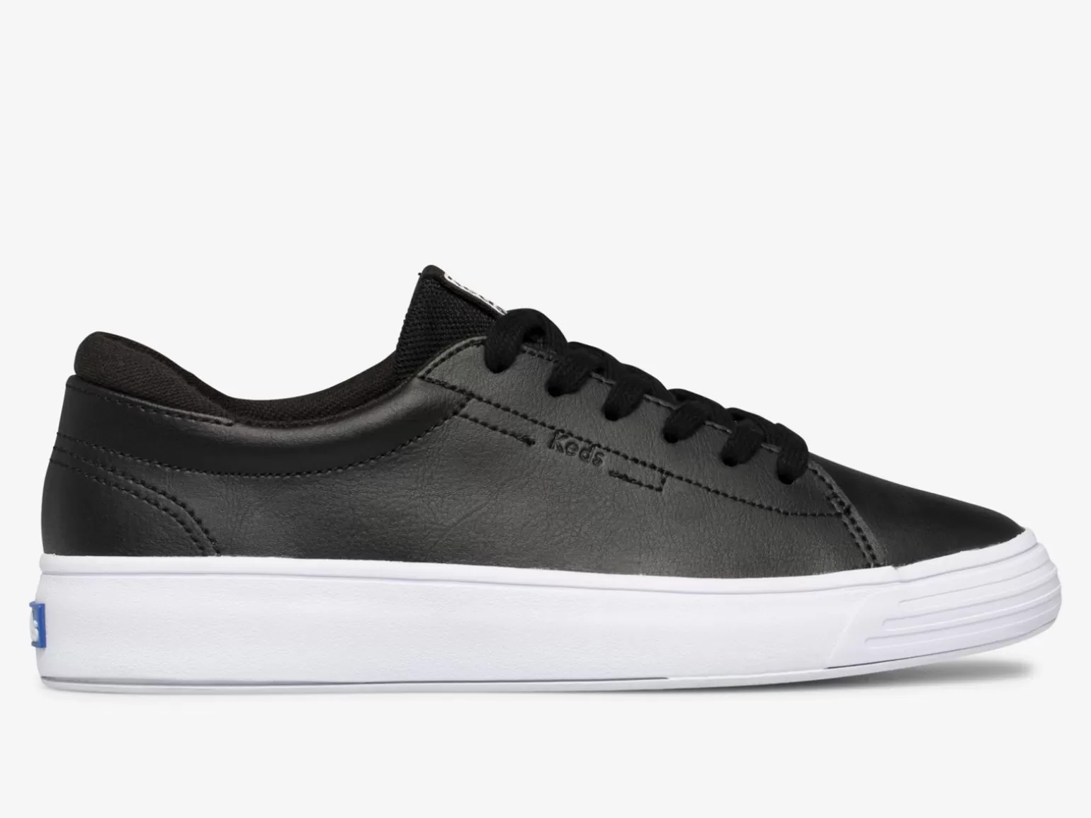 Keds Leather>Women's Alley Leather Sneaker Black