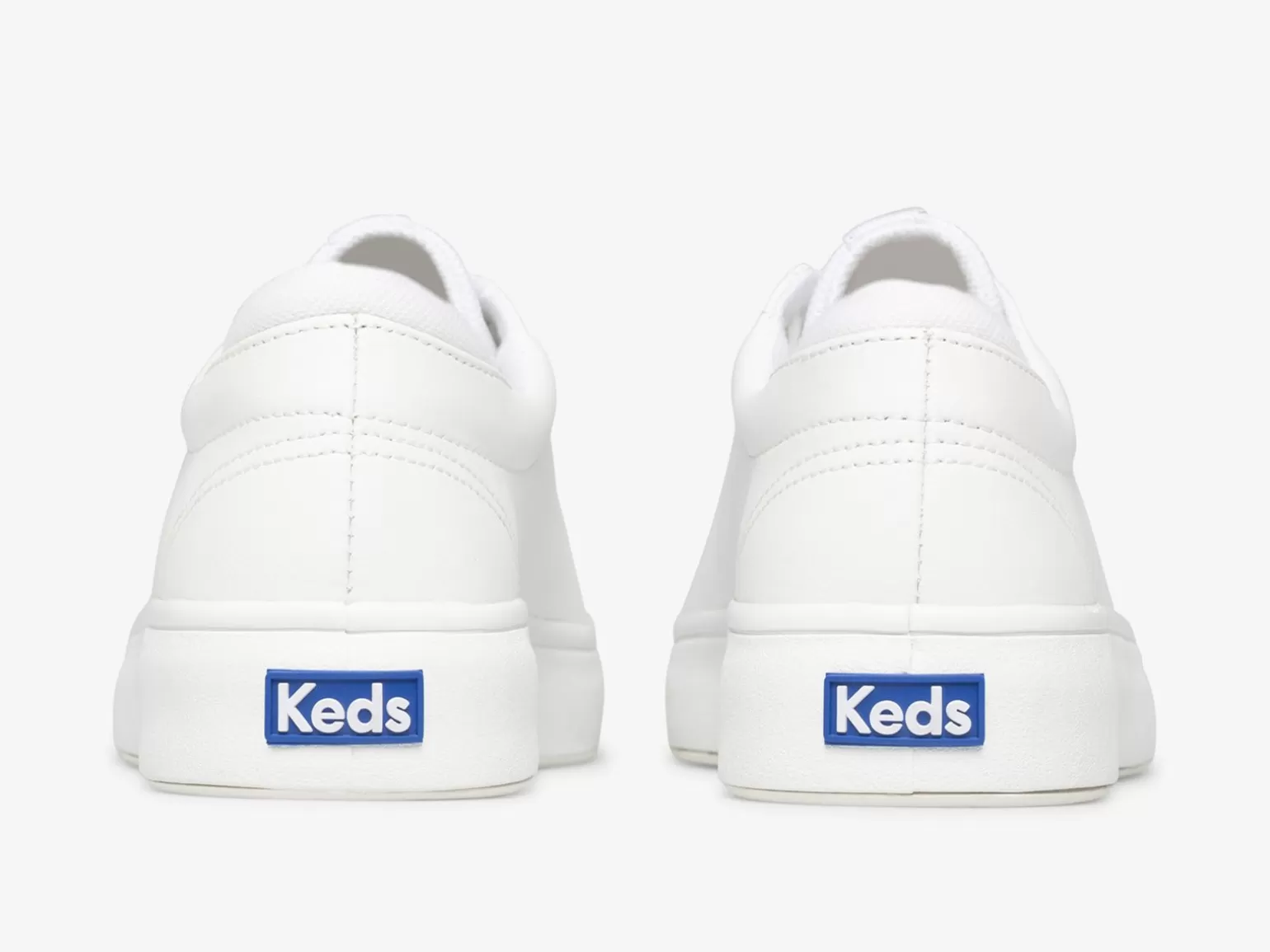 Keds Leather>Women's Alley Leather Sneaker White