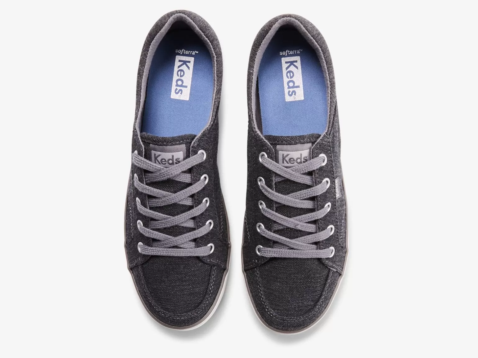 Keds Lace Ups>Women's Center Ii Marled Sneaker Grey