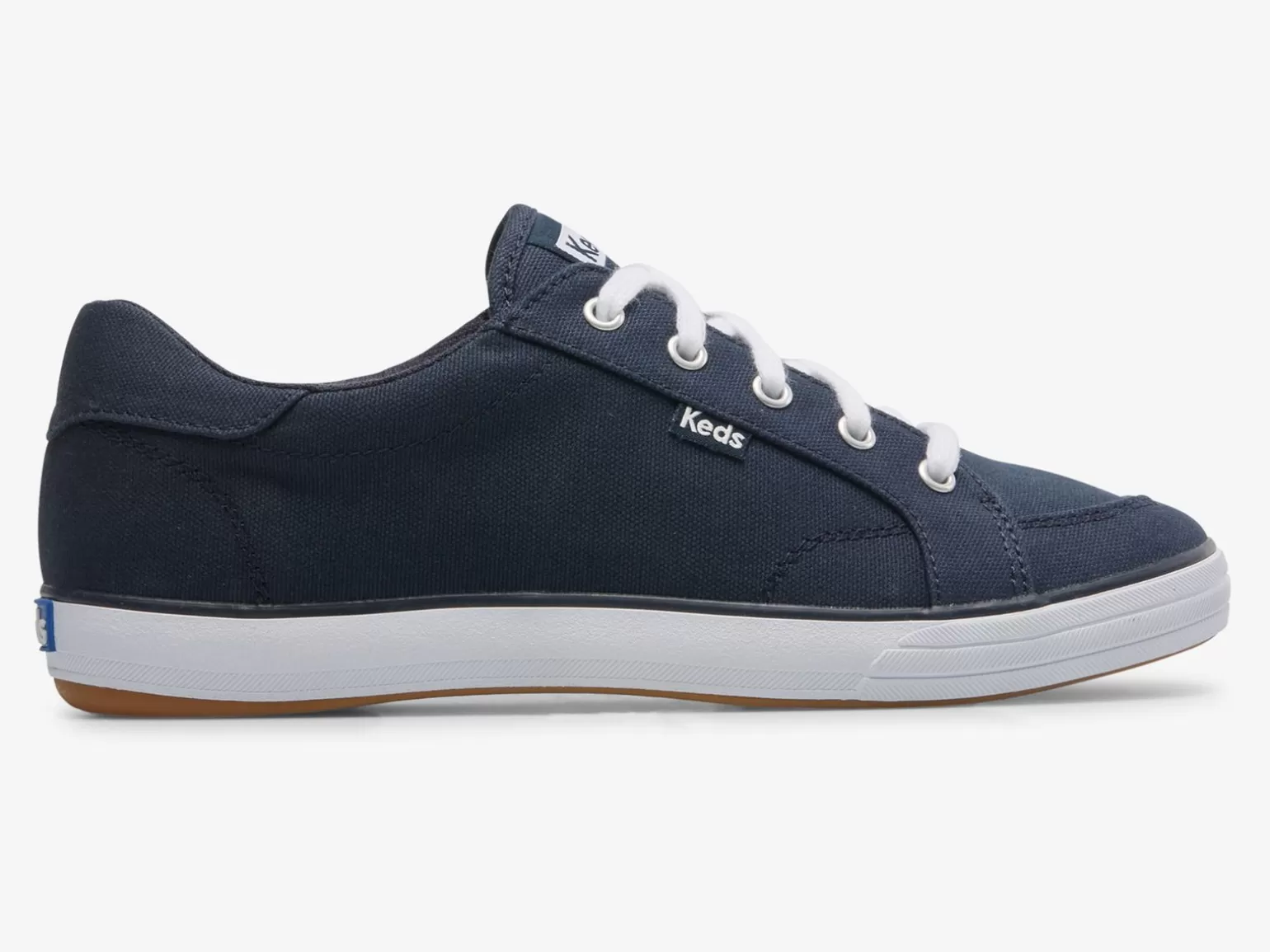 Keds Lace Ups>Women's Center Iii Canvas Sneaker Navy