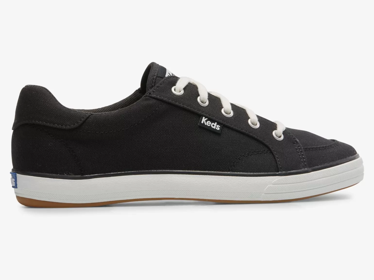 Keds Lace Ups>Women's Center Iii Canvas Sneaker Black