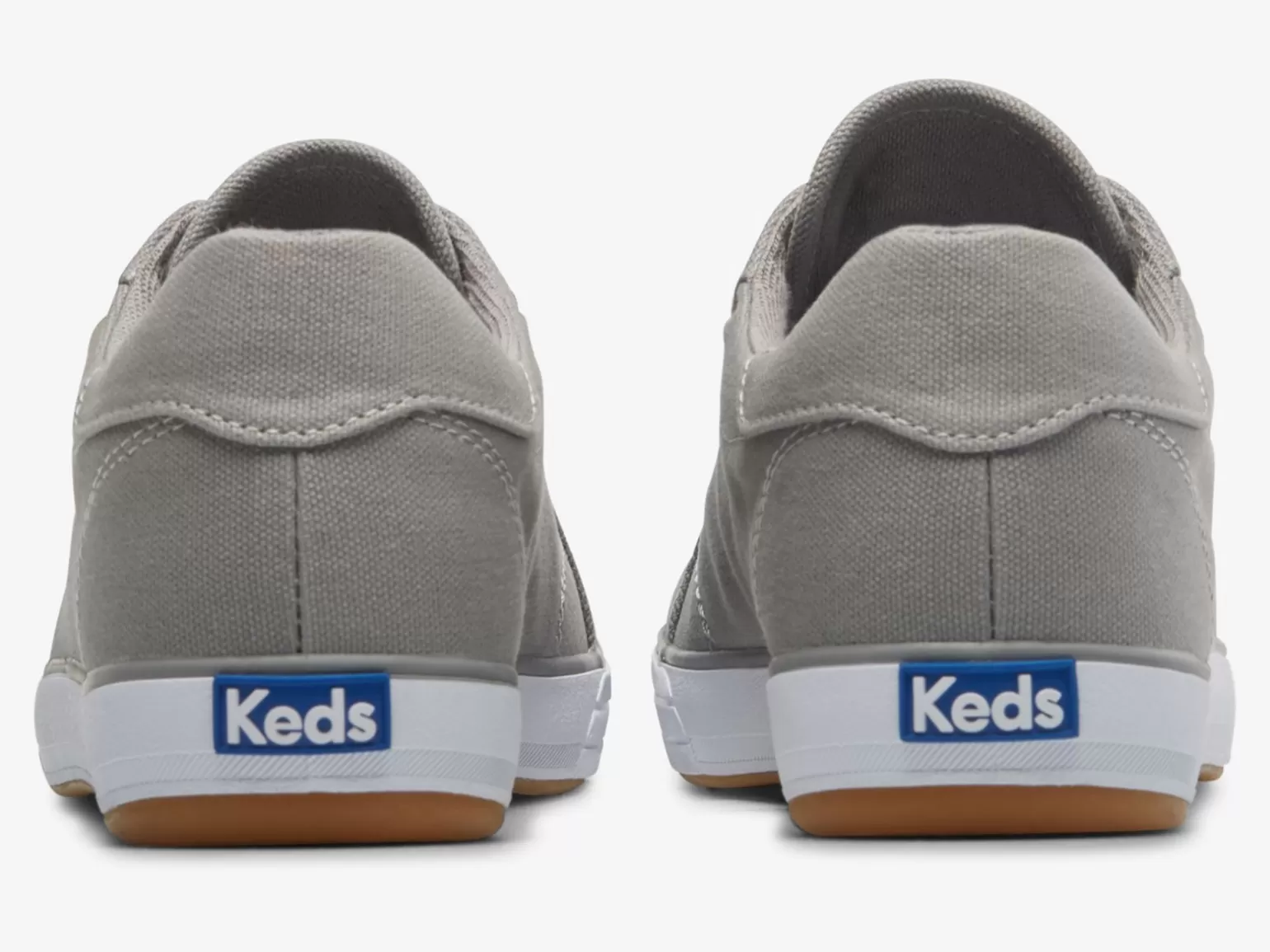 Keds Lace Ups>Women's Center Iii Canvas Sneaker Grey