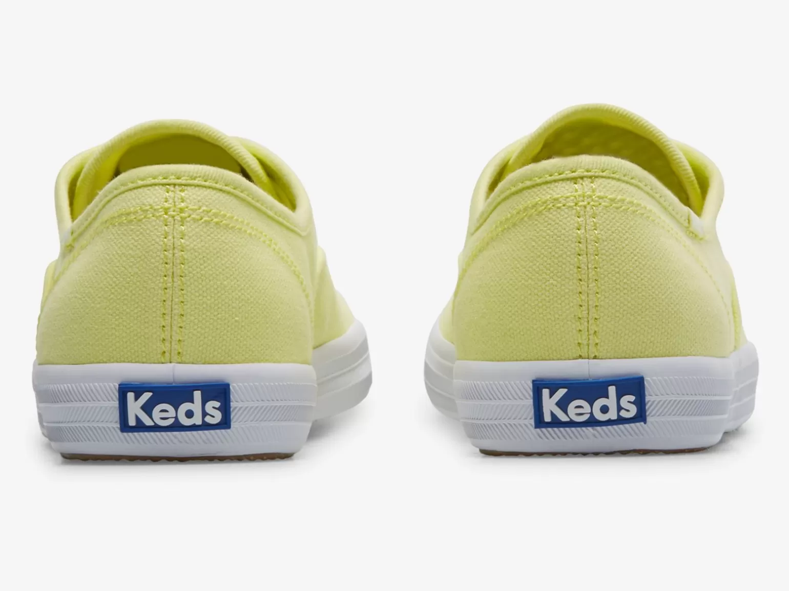 Keds Lace Ups>Women's Champion Canvas Seasonal Washable Sneaker Sunny Lime