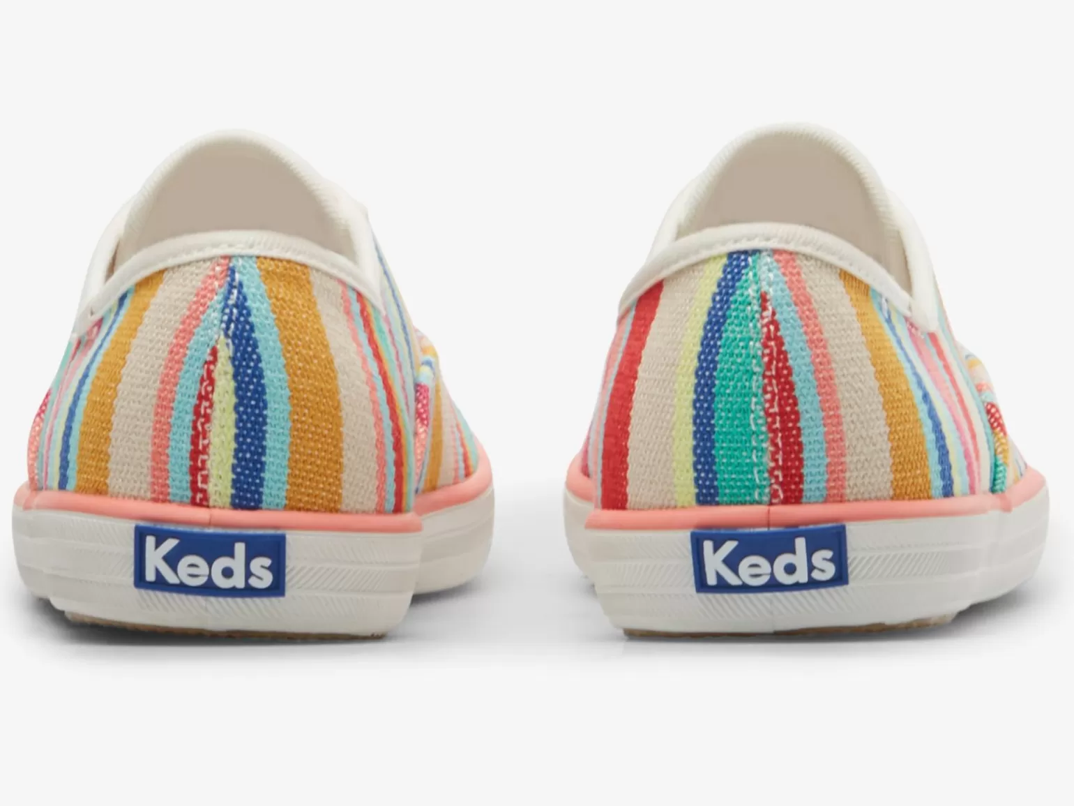 Keds Lace Ups>Women's Champion Eco-Friendly Sneaker Pink Multi