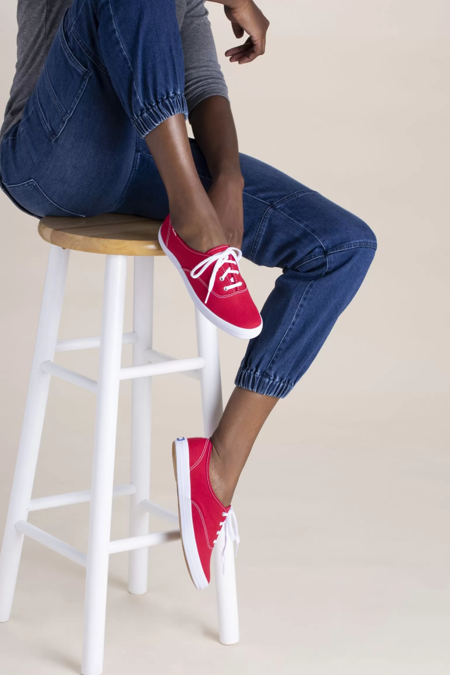 Keds Lace Ups>Women's Champion Originals Sneaker Red