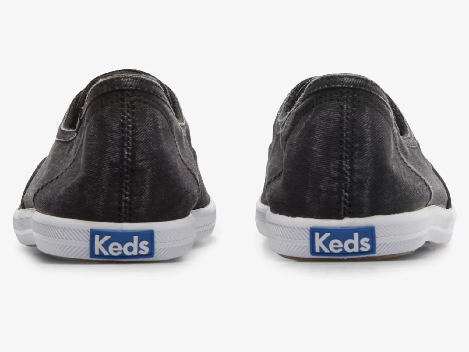 Keds Slip Ons>Women's Chillax Mini Twill Slip On Sneaker Black