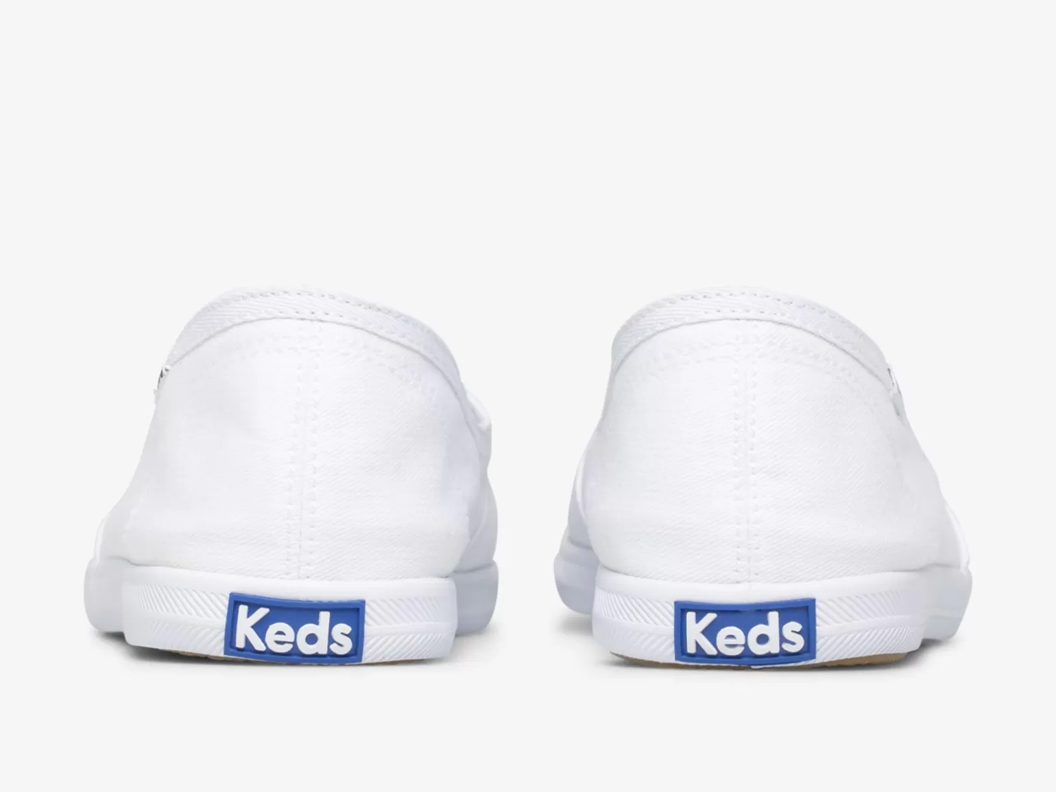 Keds Slip Ons>Women's Chillax Mini Twill Slip On Sneaker White