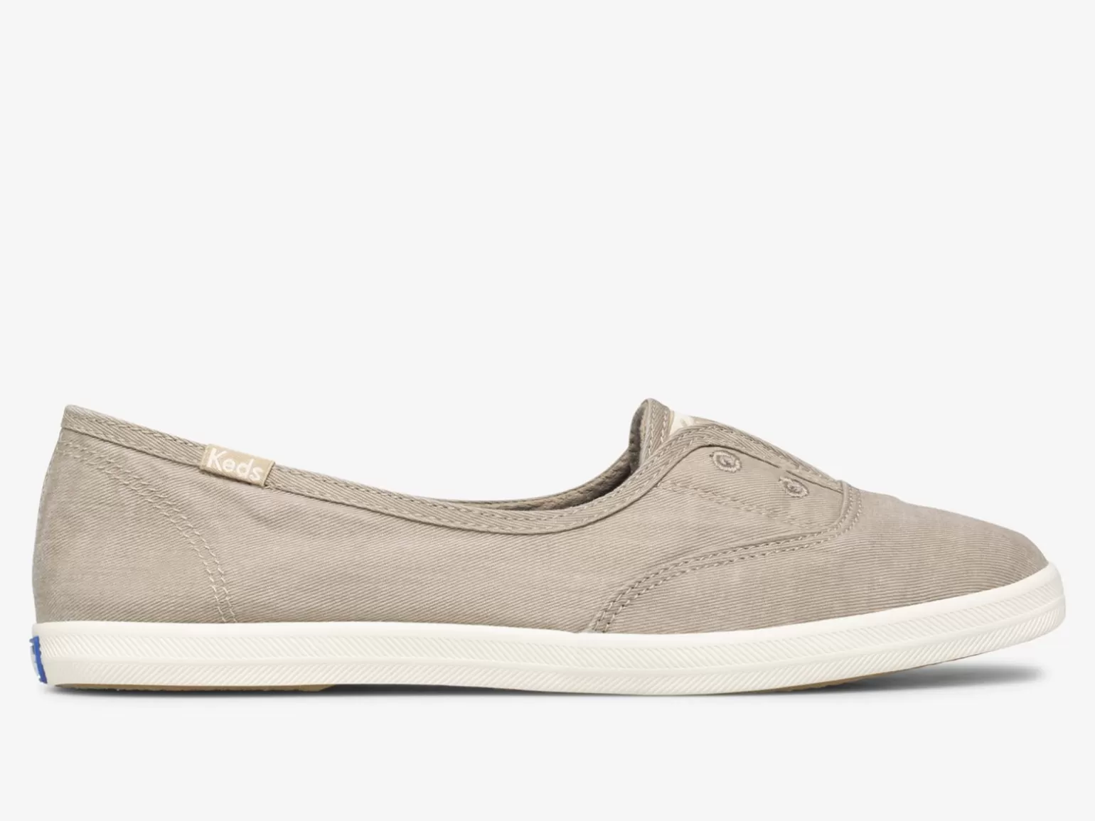 Keds Slip Ons>Women's Chillax Mini Twill Washable Sneaker Tan