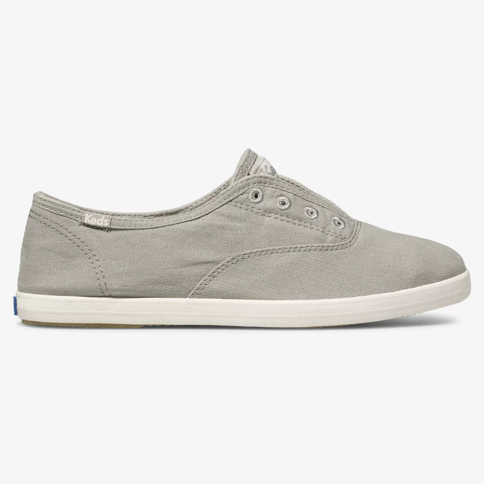 Keds Slip Ons>Women's Chillax Washable Slip On Sneaker Drizzle Grey