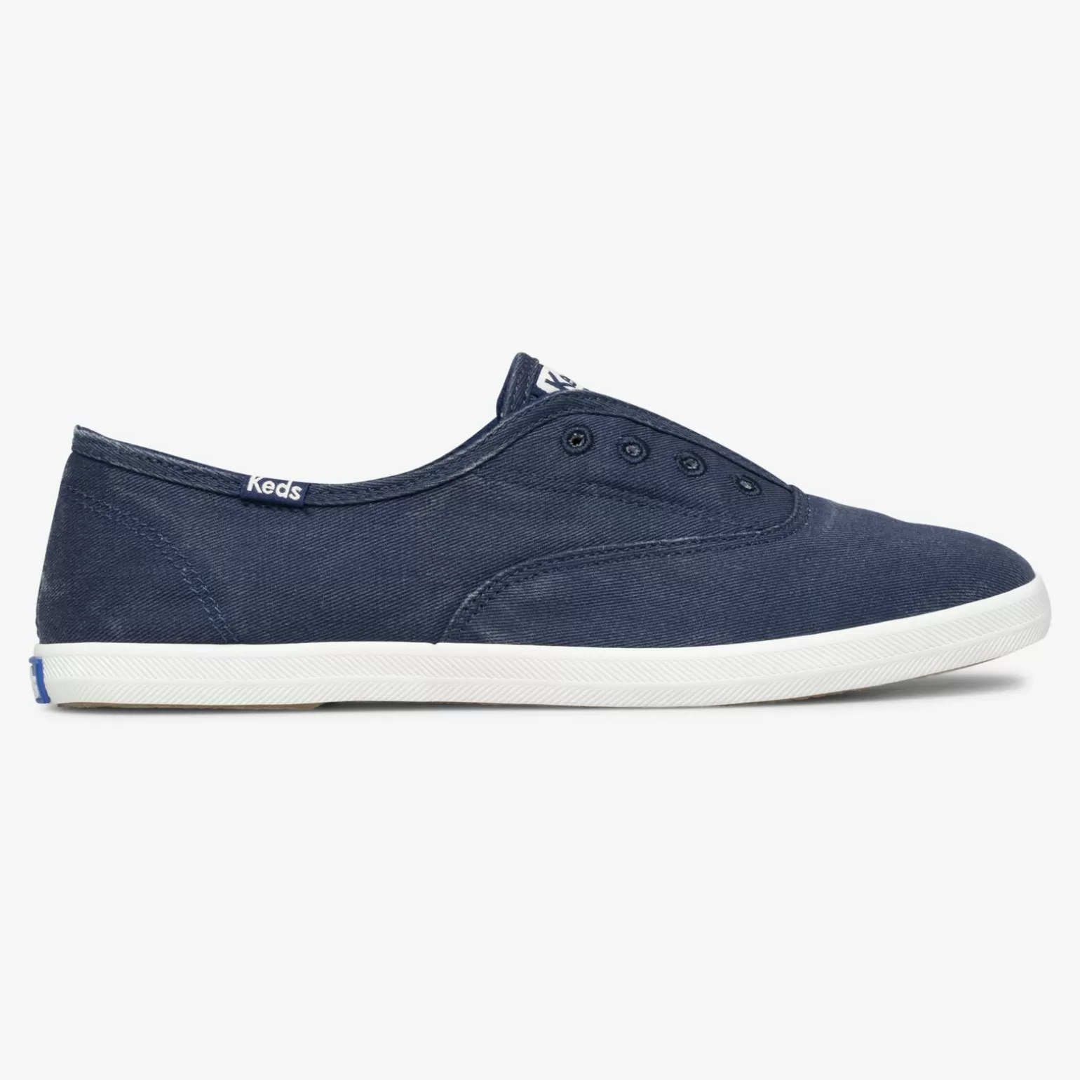 Keds Slip Ons>Women's Chillax Washable Slip On Sneaker Blue