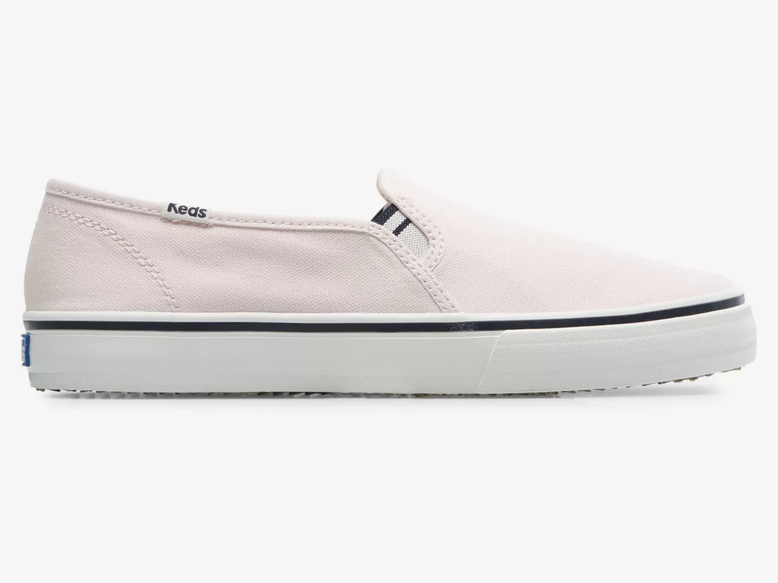 Keds Slip Ons>Women's Double Decker Canvas Slip On Sneaker Lt Pink