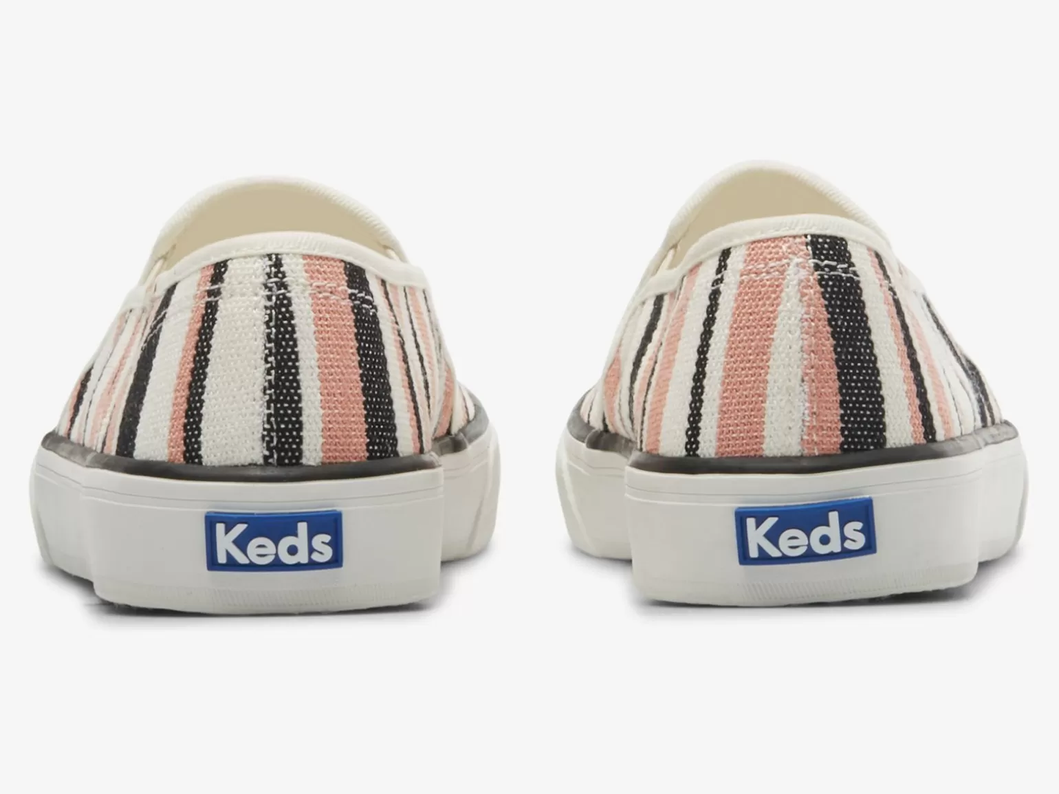 Keds Slip Ons>Women's Double Decker Eco-Friendly Slip On Sneaker Black Multi