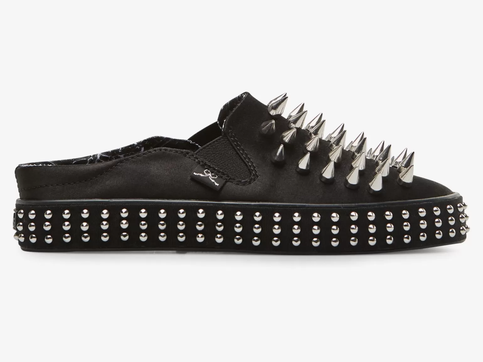 Keds Mules>Women's X Maisie Wilen Kickback Mule Stud Slip On Sneaker Black