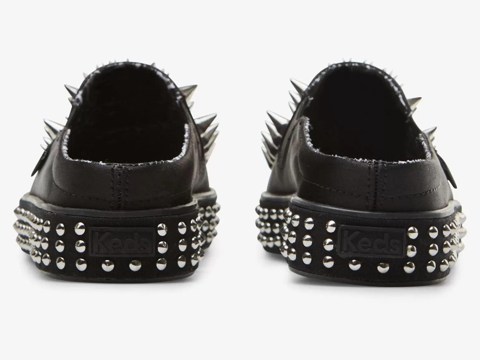 Keds Mules>Women's X Maisie Wilen Kickback Mule Stud Slip On Sneaker Black