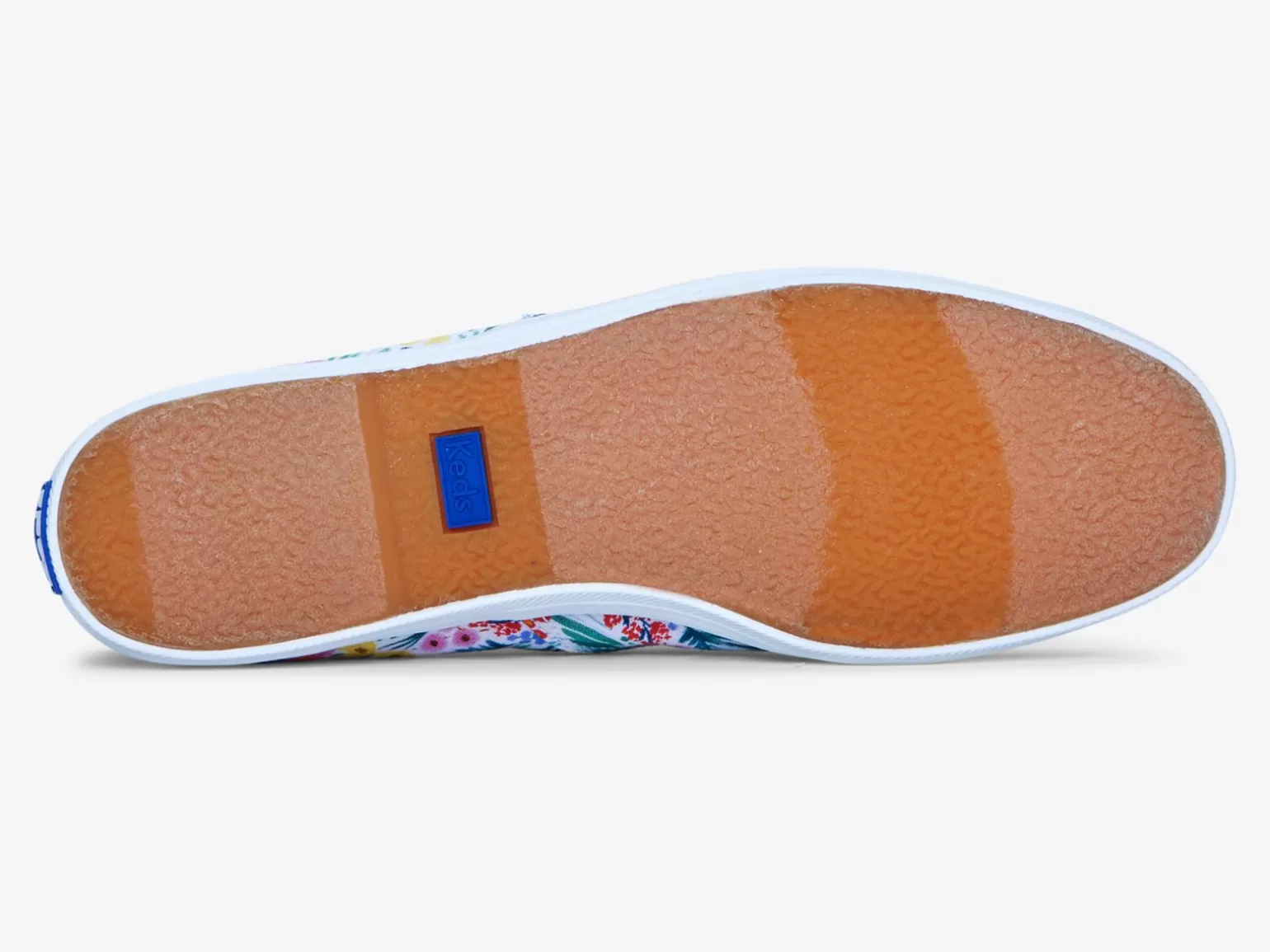 Keds Slip Ons>Women's X Rifle Paper Co. Chillax Lea Slip On Sneaker White Multi