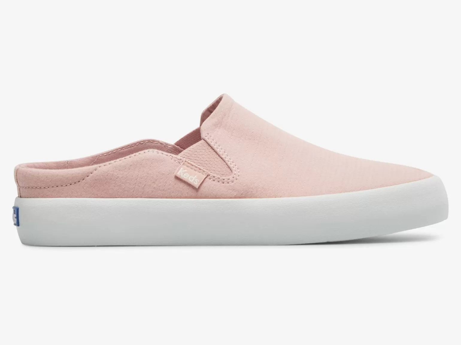 Keds Mules>Women's Kickback Mule Crepe Slip On Sneaker Mauve