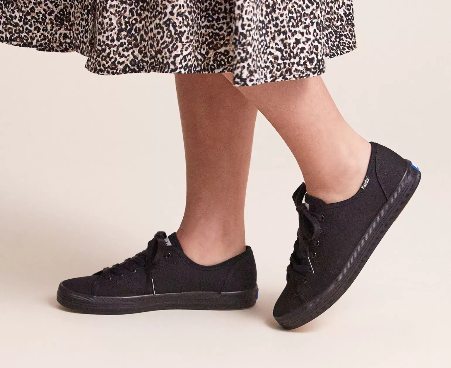 Keds Lace Ups>Women's Kickstart Sneaker Black/Black