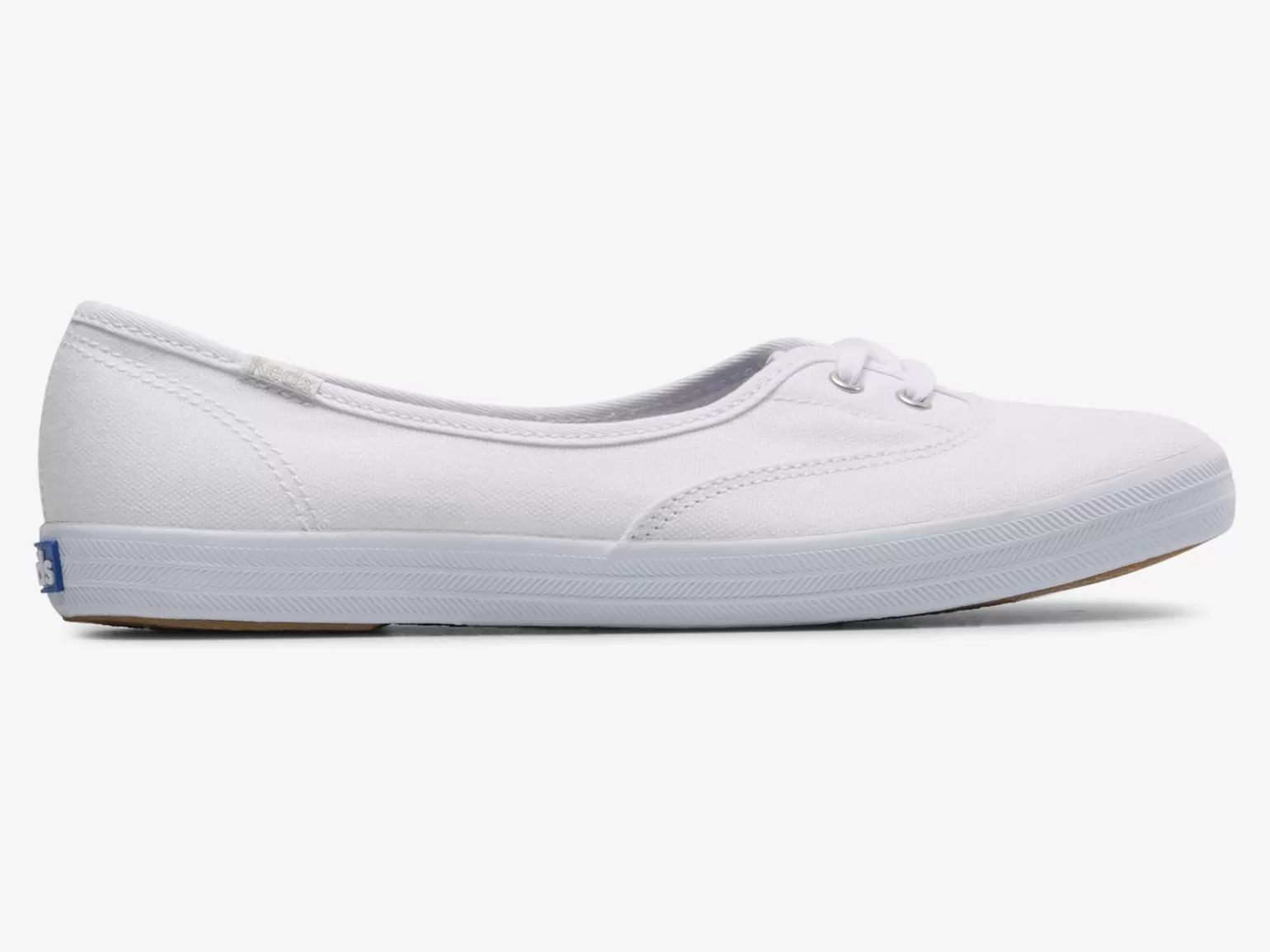 Keds Slip Ons>Women's The Mini Canvas Slip On Sneaker White